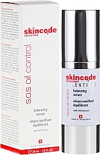Mattierendes Serum für fette Haut - Skincode Essentials S.O.S Oil Control Balancing Serum — Bild N1