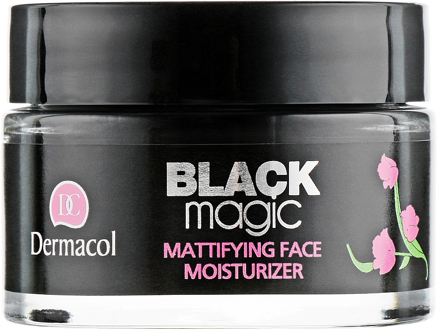 Feuchtigkeitsspendendes und mattierendes Gesichtsgel mit Aktivkohle - Dermacol Black Magic Facial Gel — Bild N2
