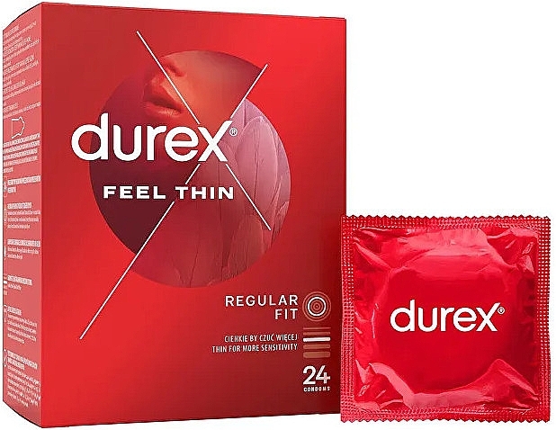 Kondome, 24 Stück - Durex Feel Regular Fit — Bild N1