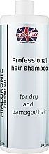 Düfte, Parfümerie und Kosmetik Feuchtigkeitsspendendes Shampoo mit Hyaluronsäure für trockenes und strapaziertes Haar - Ronney Professional Holo Shine Star Hialuronic Shampoo