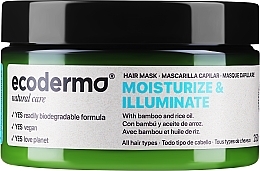 Düfte, Parfümerie und Kosmetik Feuchtigkeitsspendende Haarmaske - Ecoderma Moisturize & Illuminate Hair Mask 98%