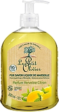 Düfte, Parfümerie und Kosmetik Flüssigseife mit Eisenkraut- und Zitronenduft - Le Petit Olivier Vegetal Oils Soap
