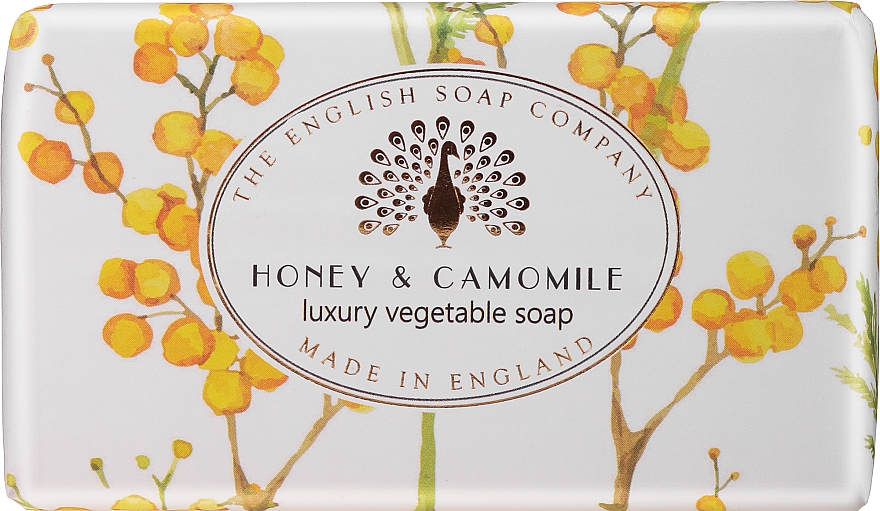 Seife mit Honig und Kamille - The English Soap Company Vintage Collection Honey & Camomile Soap — Bild N1