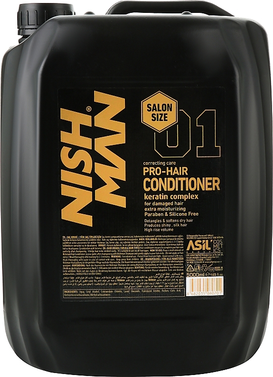 Conditioner für geschädigtes Haar mit Keratin 01 - Nishman Pro-Hair Conditioner 01 Keratin Complex — Bild N2