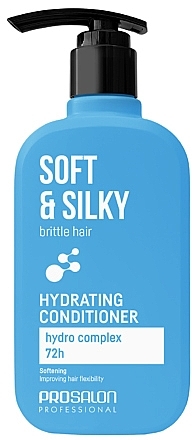 Feuchtigkeitsspendender Conditioner für sprödes Haar - Prosalon Soft & Silky Hydrating Conditioner — Bild N1