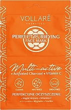 Entgiftende Tuchmaske mit Vitamin C - Vollare Multi-Activ Detox Mask — Bild N1