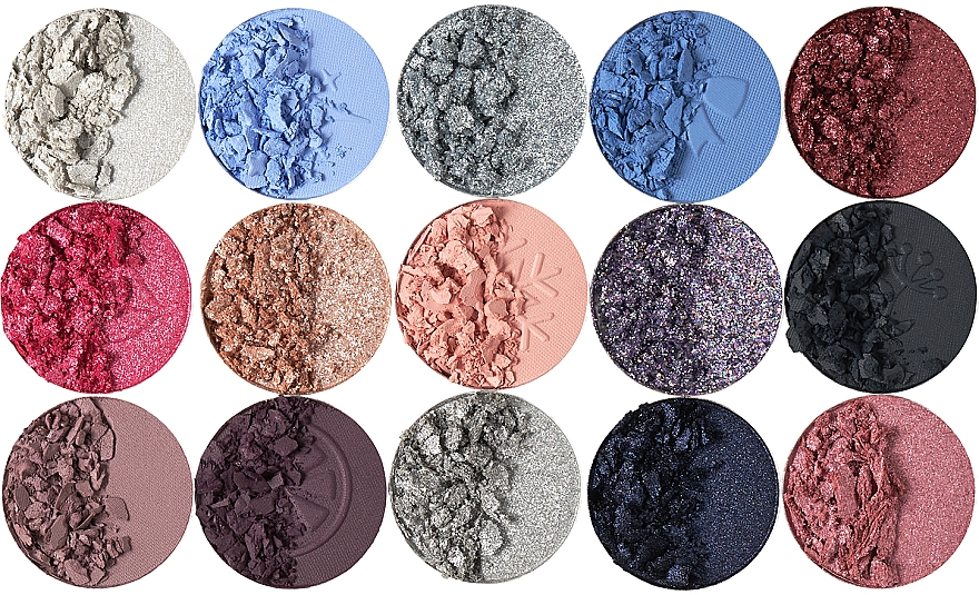 Lidschattenpalette mit 15 Farben - Parisa Cosmetics Winter Kisses Eyeshadow Palette — Bild N9