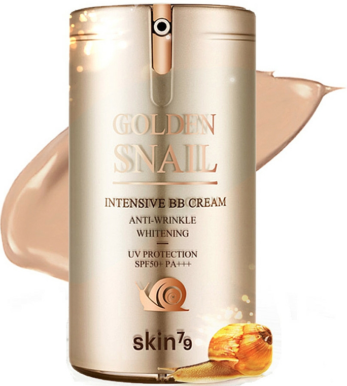 Intensiv aufhellende Anti-Falten BB Creme mit Schneckenschleim-Extrakt - Skin79 Golden Snail Intensive BB Cream