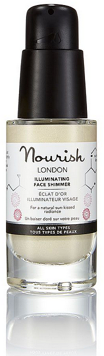 Strahlender Gesichtsglanz - Nourish London Illuminating Face Shimmer — Bild N1