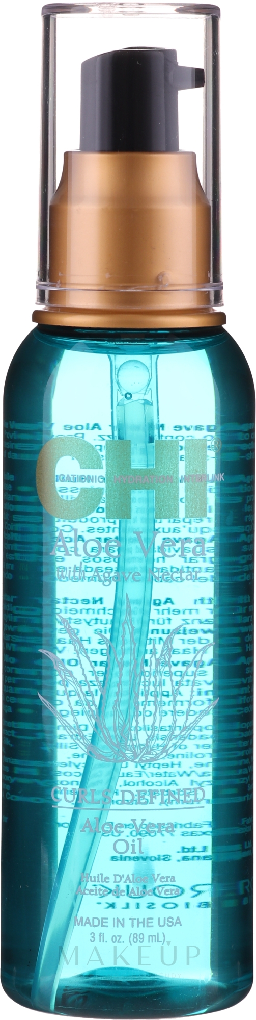 Lockendefinierendes Haaröl mit Aloe Vera - CHI Aloe Vera Oil — Bild 89 ml