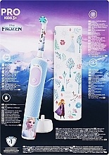 Zahnbürsten-Set - Oral-B Pro Kids Frozen Special Edition (Elektrische Zahnbürste 1 St. + Case)  — Bild N2