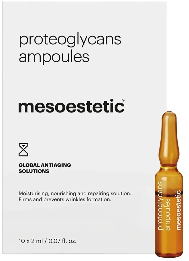 Nährstoffampullen mit Proteoglykanen - Mesoestetic Proteoglycans — Bild 10 x 2 ml