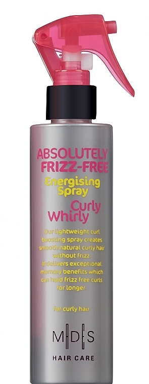 Haarspray - Mades Cosmetics Absolutely Frizz-Free Curly Whirly Energising Spray — Bild N1