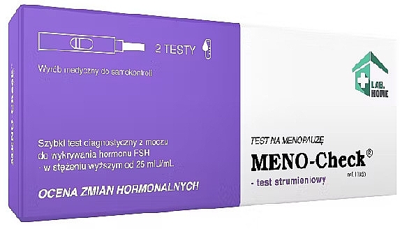 Diagnostischer Test zur Menopause - Lab.Home Meno-Check — Bild N1