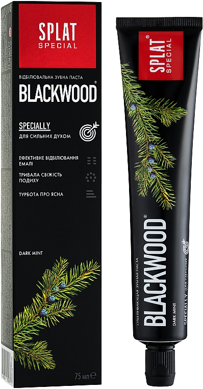 Aufhellende Zahnpasta Blackwood - SPLAT Special