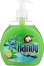 Flüssigseife Zitrone und Grüner Tee - Clovin Clovin Handy Lemon & Green Tea Antibacterial Liquid Soap — Bild N1