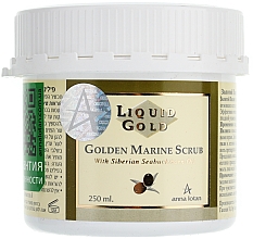 Marines Gesichtspeeling mit Seetang und sibirischem Sanddorn - Anna Lotan Liquid Gold Golden Marine Scrub — Bild N4