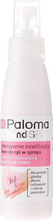 GESCHENK! Intensiv feuchtigkeitsspendende Spray-Handcreme - Paloma Hand SPA — Bild N1