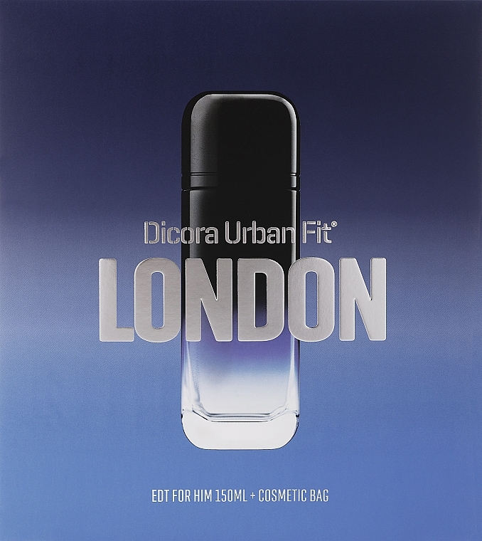 Dicora Urban Fit London - Duftset (Eau de Toilette 150ml + Kosmetiktasche) — Bild N3