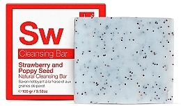 Düfte, Parfümerie und Kosmetik Seife - Dr. Botanicals Strawberry & Poppy Seed Natural Cleansing Bar