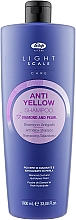 Haarshampoo gegen Gelbstich mit violetten Pigmenten - Lisap Light Scale Care — Bild N3