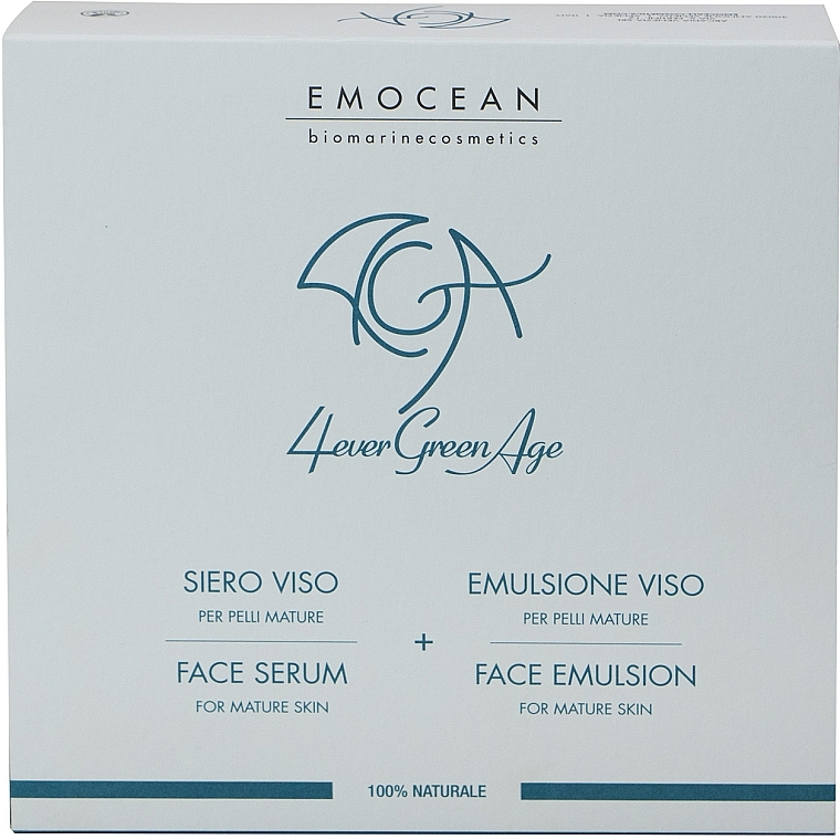 Set - Emocean 4Ever Green (Gesichtsemulsion 50ml + Gesichtsserum 30ml)  — Bild N8