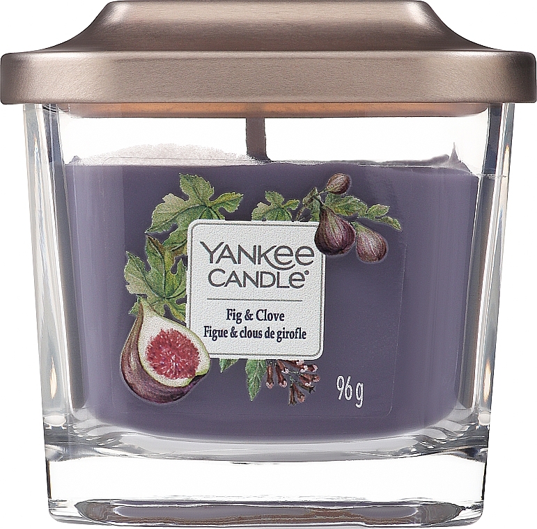 Duftkerze im Glas Fig & Clove - Yankee Candle Fig & Clove Elevation Square Candles — Bild N1