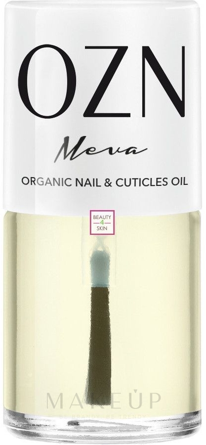 Öl für Nägel und Nagelhaut - OZN Meva Organic Nail & Cuticle Oil — Bild 12 ml