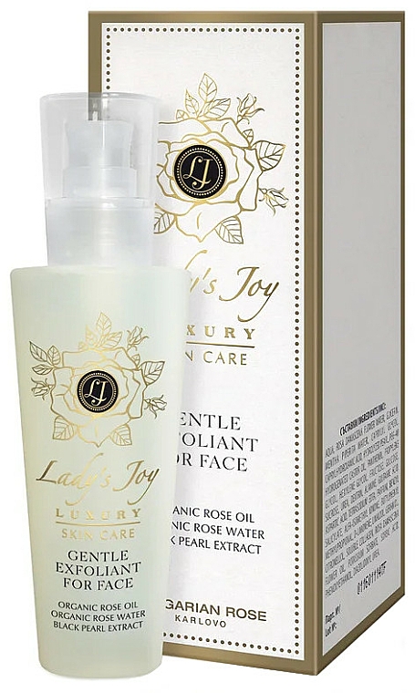 Sanftes Gesichtspeeling - Bulgarian Rose Lady’s Joy Luxury Gentle Exfoliant For Face — Bild N2