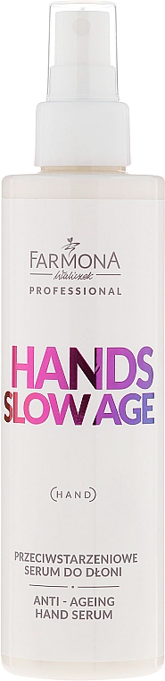 Anti-Aging Handserum - Farmona Professional Hands Slow Age Hand Serum — Foto N1