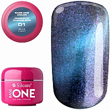 Düfte, Parfümerie und Kosmetik UV-Nagelgel - Silcare Base One Magnetic Chameleon UV Gel Color