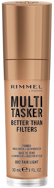 Gesichtsprimer - Rimmel Multi Tasker Better Than Filters Primer  — Bild N1