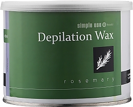 Warmes Enthaarungswachs Rosmarin - Simple Use Beauty Depilation Wax — Bild N5