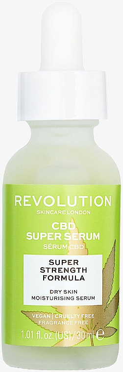 Feuchtigkeitsspendendes Gesichtsserum - Revolution Skincare CBD Super Serum — Bild N1