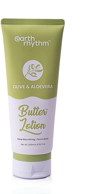 Körperlotion - Earth Rhythm Olive & Aloe Vera Butter Lotion — Bild N1