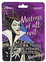 Düfte, Parfümerie und Kosmetik Maske für das Gesicht - Disney Mad Beauty Sheet Maleficent Face Mask