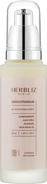 Gesichtsserum mit sofortigem Effekt - Herbliz With Immediate Effect — Bild N1