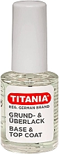 Düfte, Parfümerie und Kosmetik Grund- und Überlack - Titania Basic Top Coat