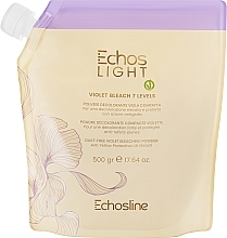 Düfte, Parfümerie und Kosmetik Aufhellungspulver - Echosline Echos Light Violet Bleach 7 Levels