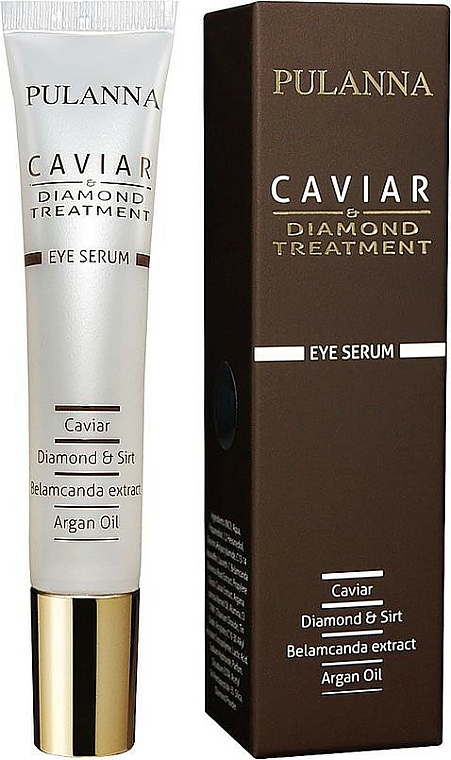 Revitalisierendes Augenkonturserum mit Arganöl und Kaviar - Pulanna Caviar Eye Serum — Bild N1