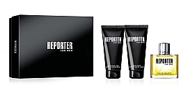 Düfte, Parfümerie und Kosmetik Reporter Reporter For Men - Duftset (Eau de Toilette 75ml + Duschgel 100ml + After Shave Balsam 100ml) 