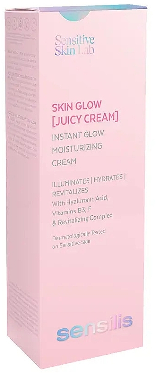 Feuchtigkeitsspendende Gesichtscreme - Sensilis Skin Glow Juicy Moisturizing Cream — Bild N2