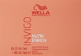 Düfte, Parfümerie und Kosmetik Pflegendes Haarserum mit Seidenextrakt - Wella Professionals Invigo Nutri-Enrich Nourishing Serum