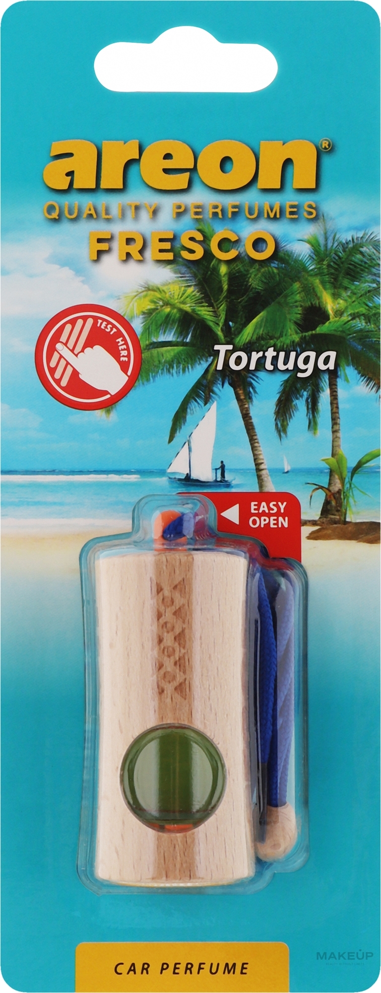 Auto-Parfüm Tortuga - Areon Fresco New Tortuga Car Perfume  — Bild 4 ml