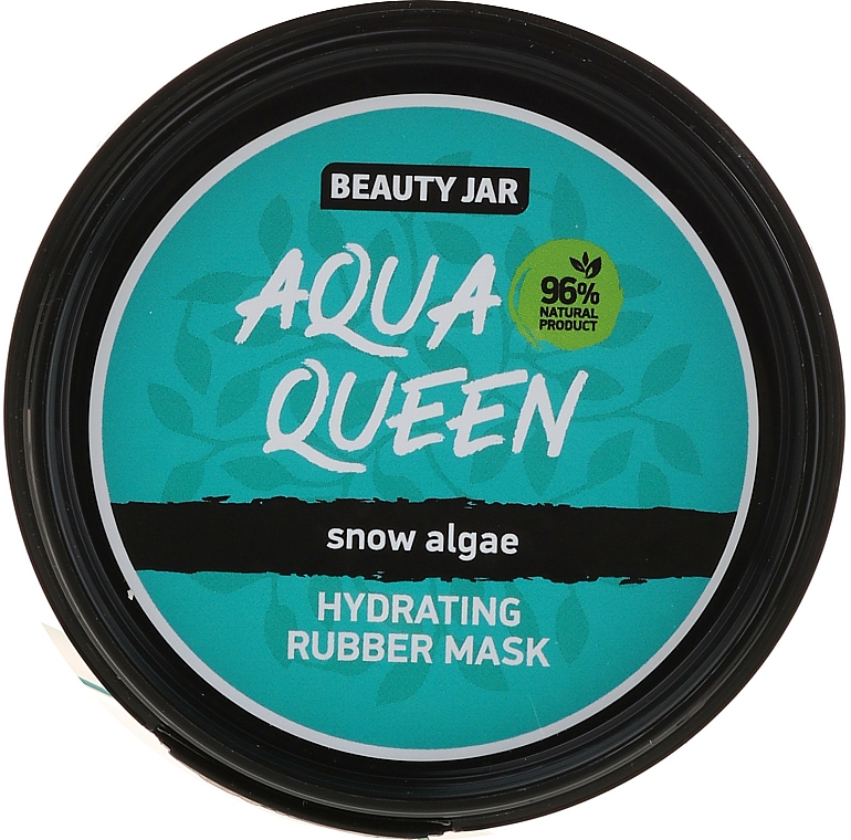 Feuchtigkeitsspendende Gesichtsmaske mit Algenextrakt - Beauty Jar Face Care Aqua Queen Rubber Mask — Bild N2
