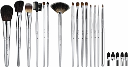 Make-up Pinselset 5-tlg. + Etui - Karaja Professional Brush Set — Bild N2