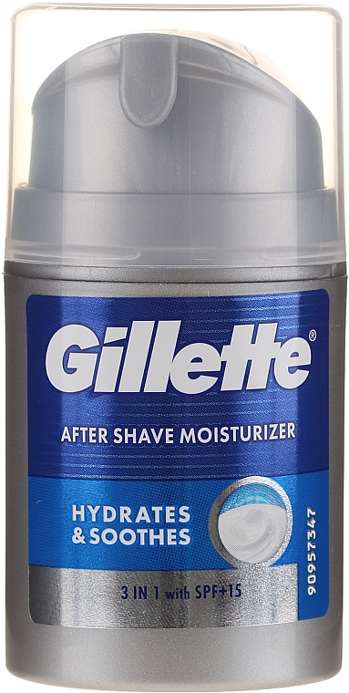 Feuchtigkeitsspendender After Shave Balsam 3in1 - Gillette Pro Instant Hydration After Shave Balm SPF15 for Men — Bild N2