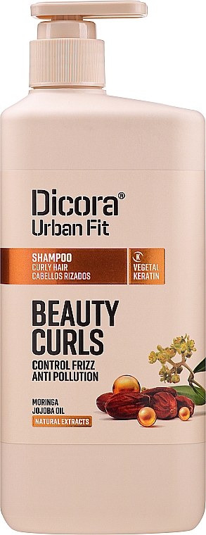 Shampoo für lockiges Haar - Dicora Urban Fit Shampoo Beauty Curls — Bild N3