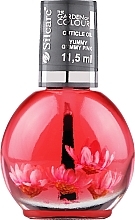 Düfte, Parfümerie und Kosmetik Nagel- und Nagelhautöl mit Blumen - Silcare Olive Yummy Gummy Pink Cuticle Oil