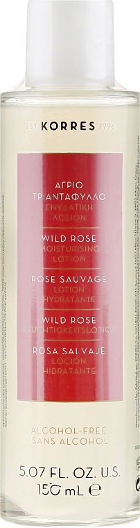 Feuchtigkeitsspendende Gesichtslotion mit Wildrose - Korres Wild Rose Moisturising Lotion
